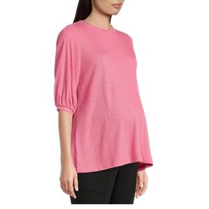 Women's Maternity Balloon Sleeve Top
